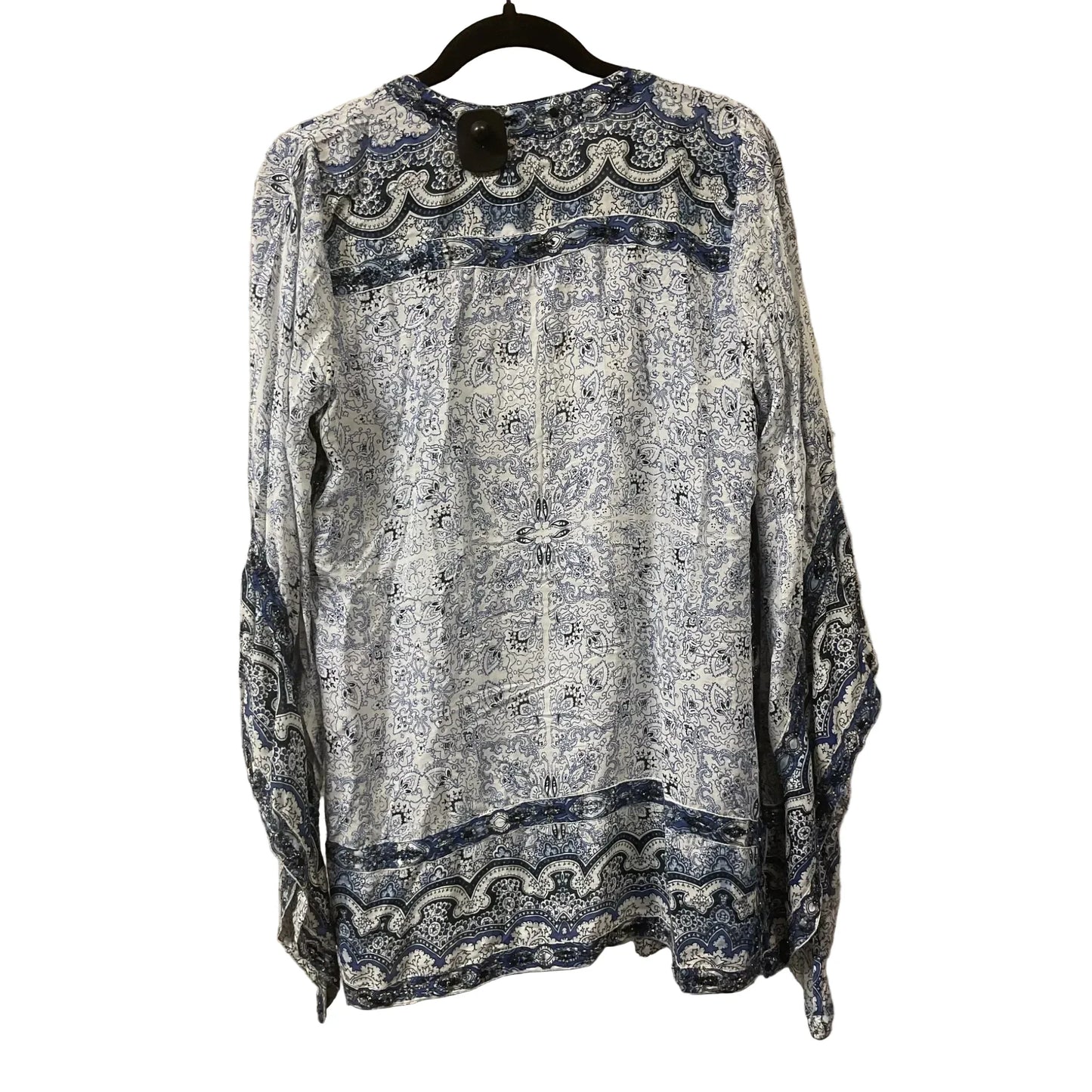 Kimono By Calypso St Barth In Blue & White, Size: S