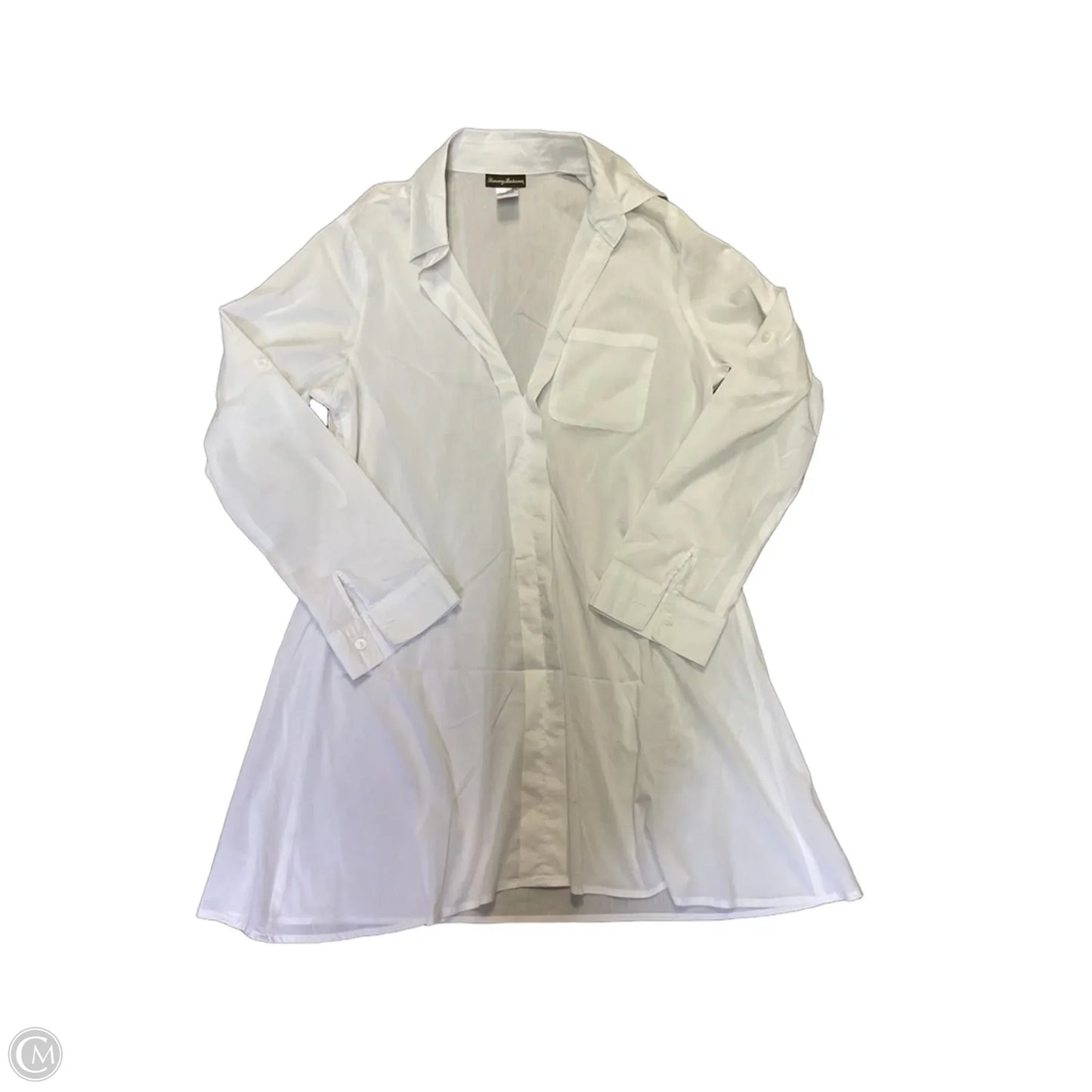 Swimwear Cover-up By Tommy Bahama In White, Size: M