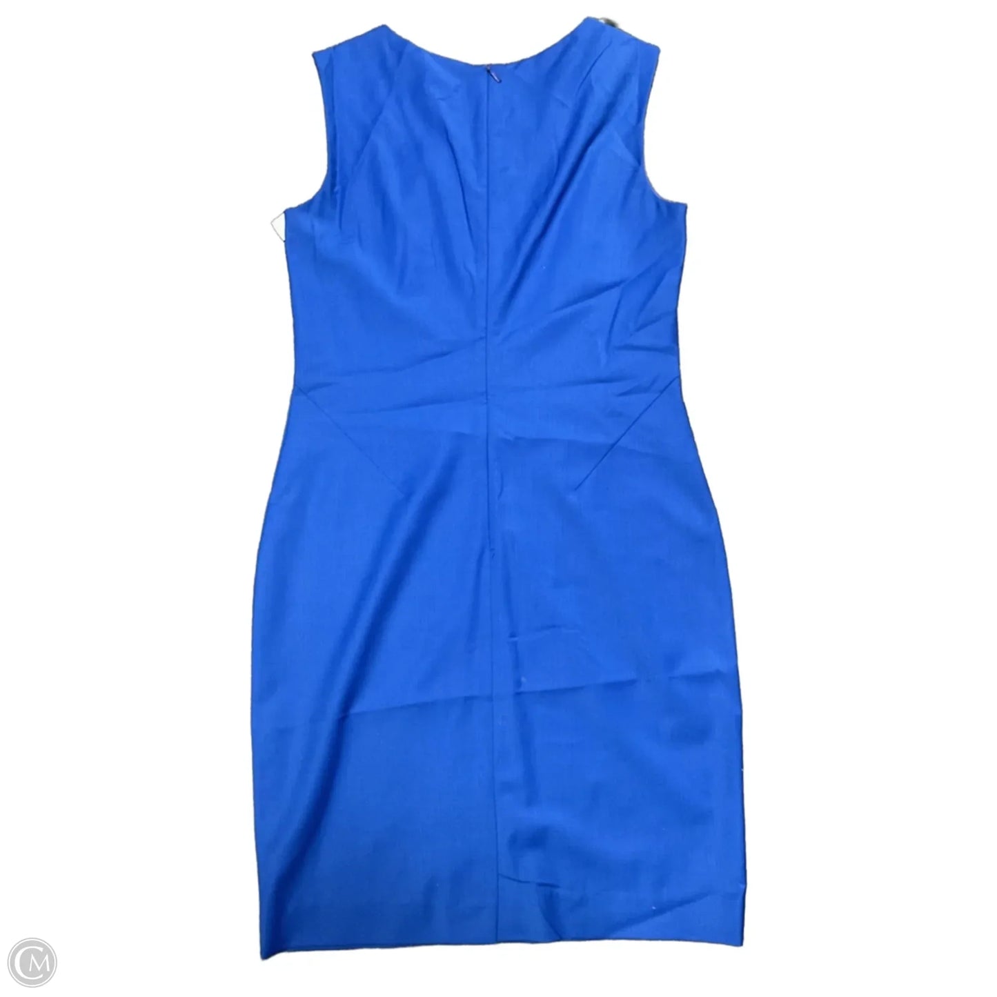 Dress Work By Hugo Boss In Blue, Size: S