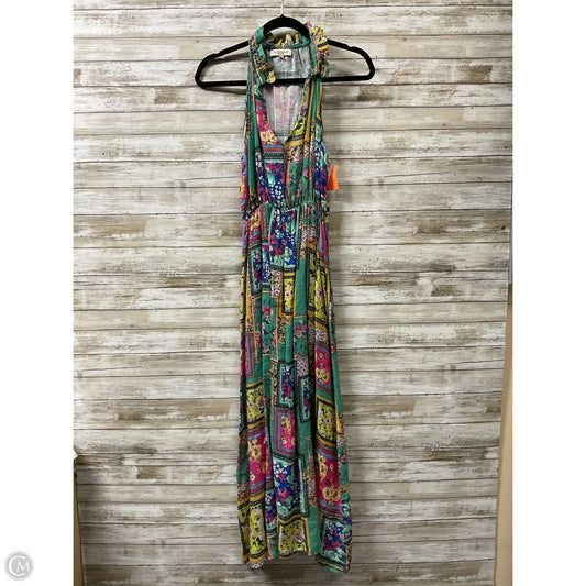 Dress Casual Maxi By Clothes Mentor In Multi-colored, Size: M