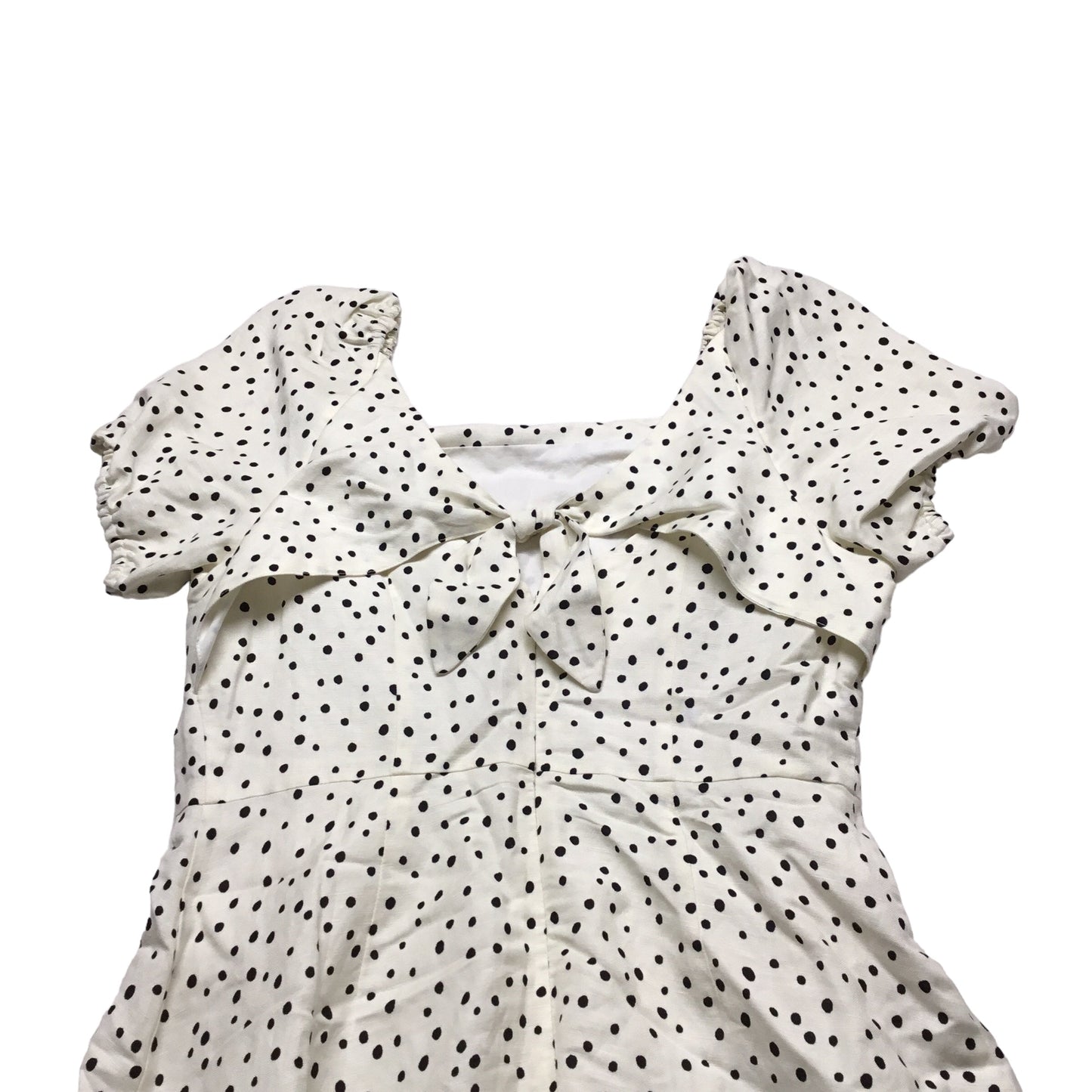 Black & White Dress Casual Short Loft, Size 4