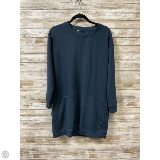 Dress Casual Midi By Merrell In Navy, Size: M