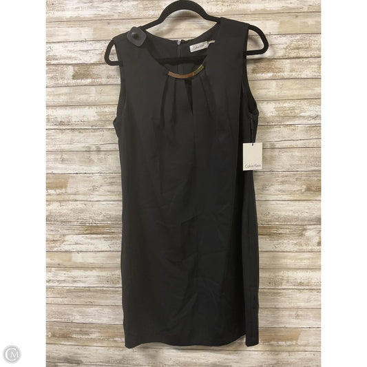 Dress Party Short By Calvin Klein In Black, Size: 14