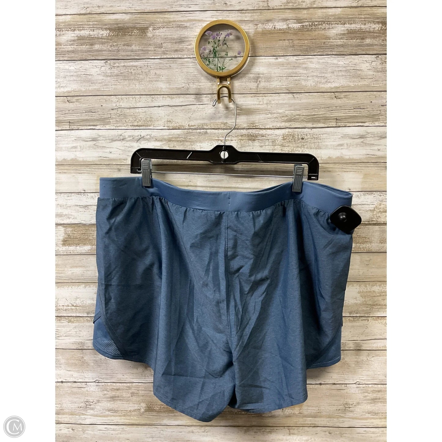 Athletic Shorts By Under Armour In Blue, Size: Xxl