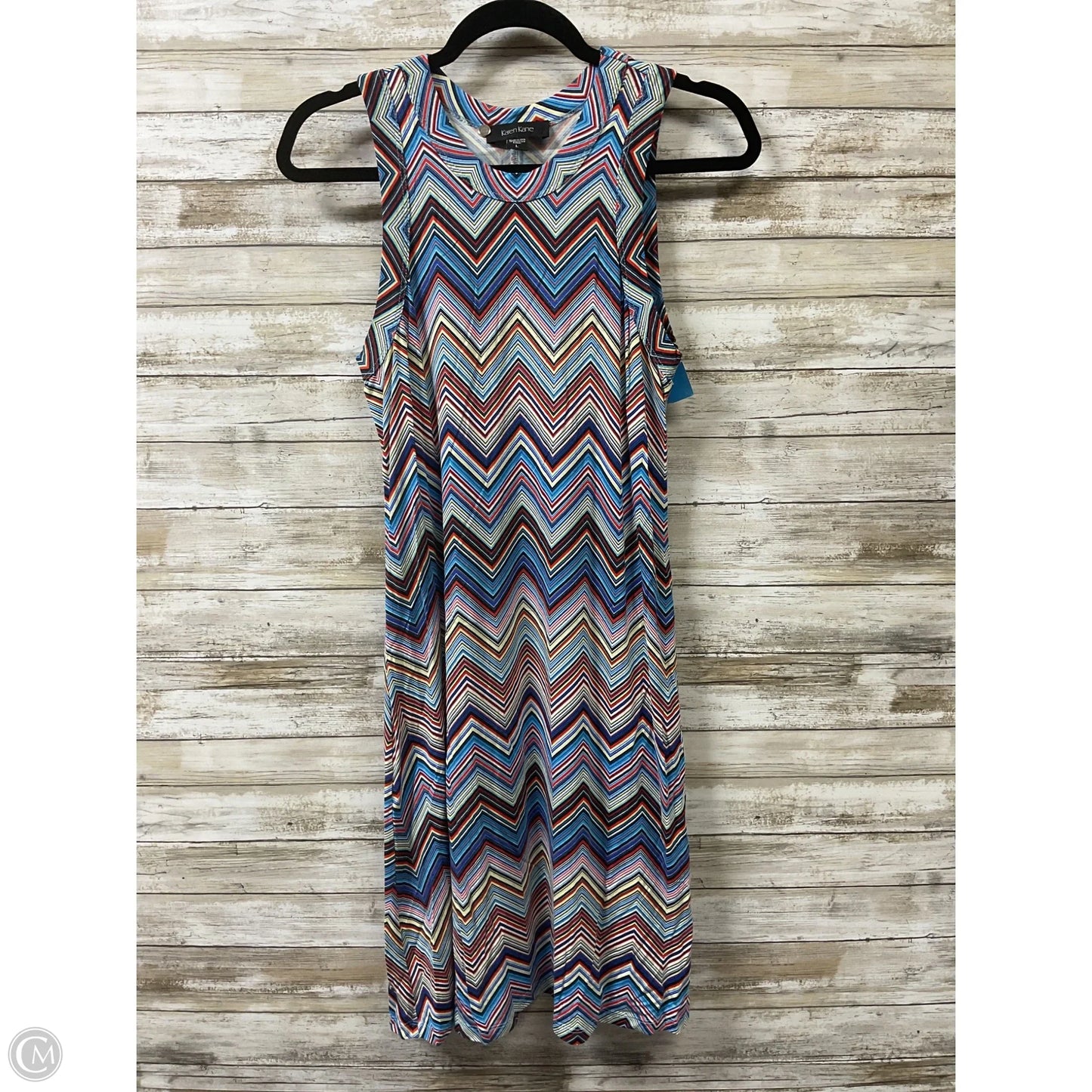 Dress Casual Short By Karen Kane In Multi-colored, Size: L