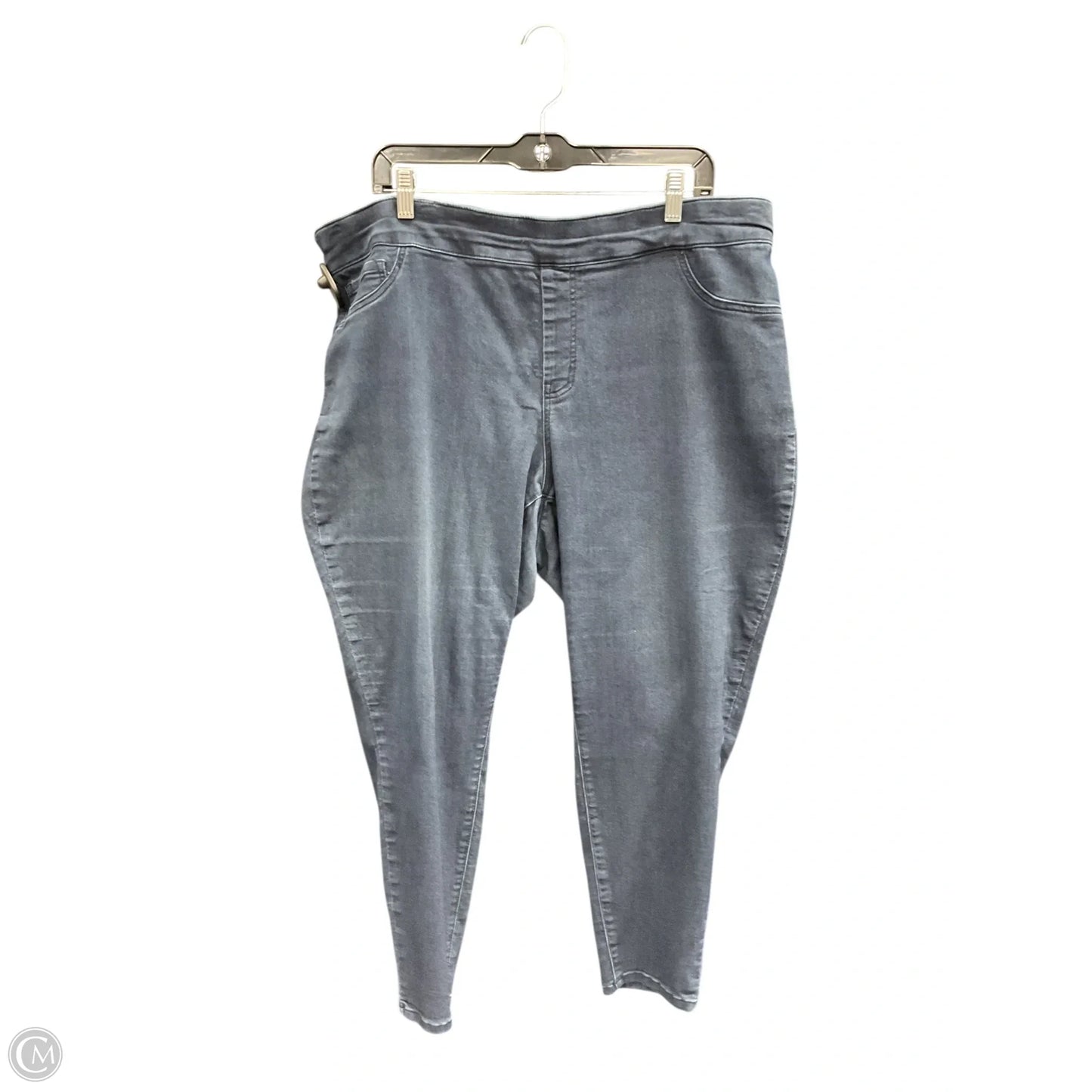 Jeans Skinny By 1822 Denim In Blue Denim, Size: 22