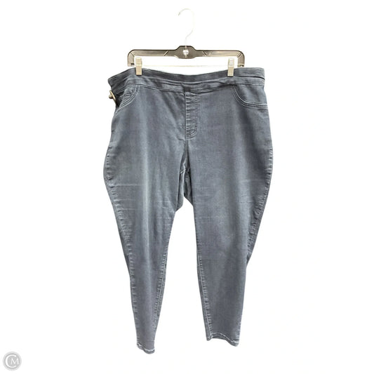 Jeans Skinny By 1822 Denim In Blue Denim, Size: 22