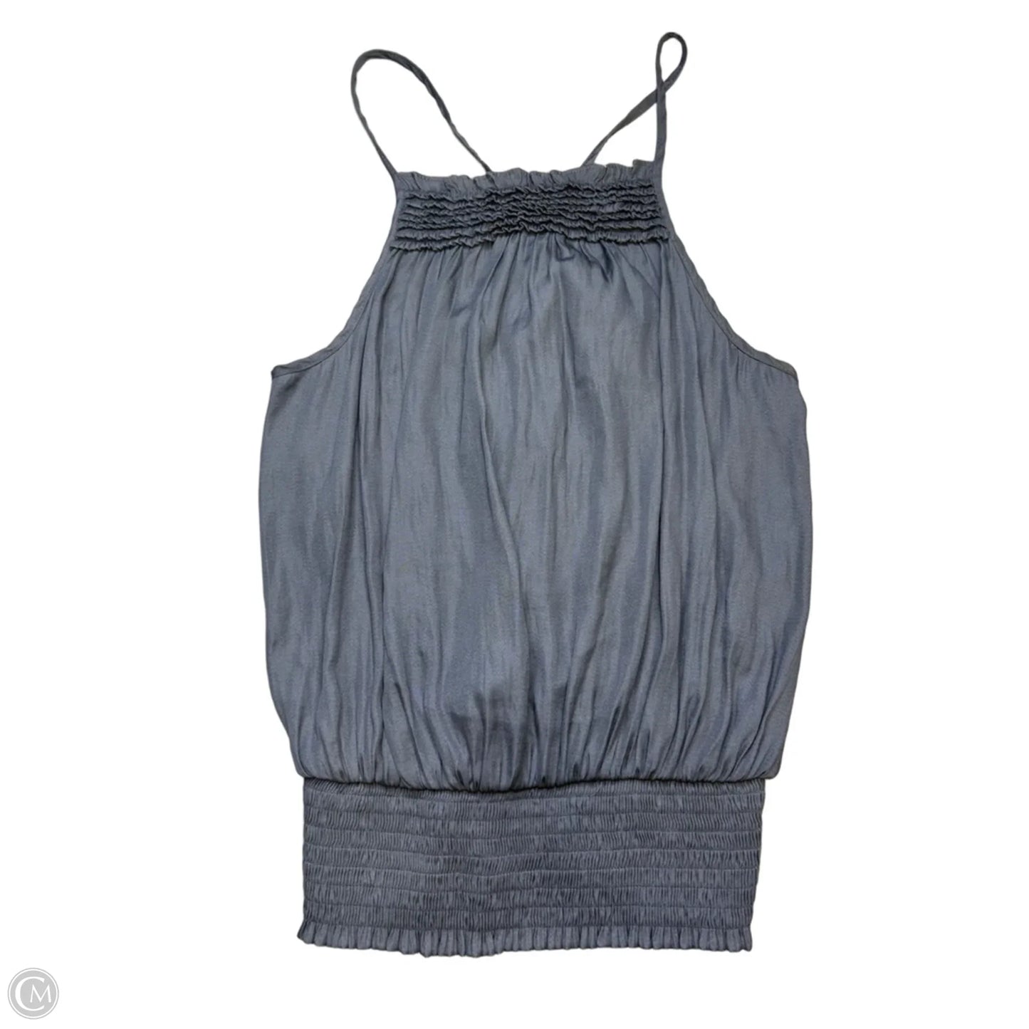Top Sleeveless By Vestique In Grey, Size: S