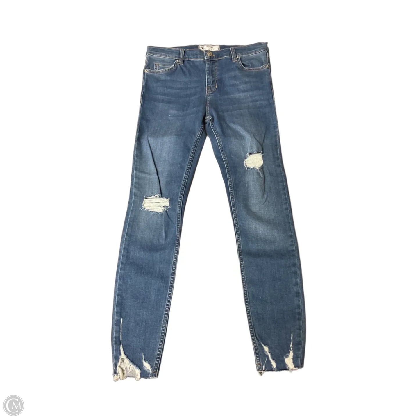 Jeans Skinny By Free People, Size: 4