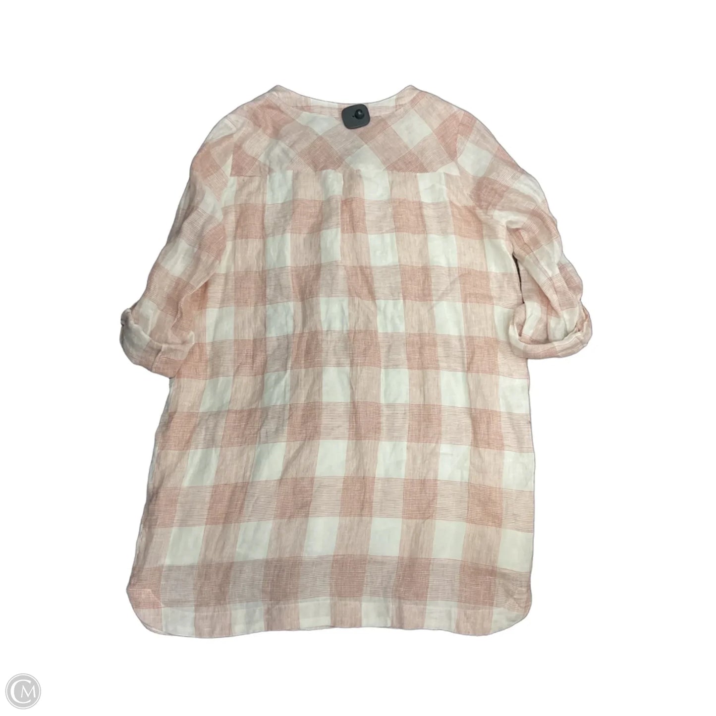 Dress Casual Short By Cmc In Plaid Pattern, Size: M