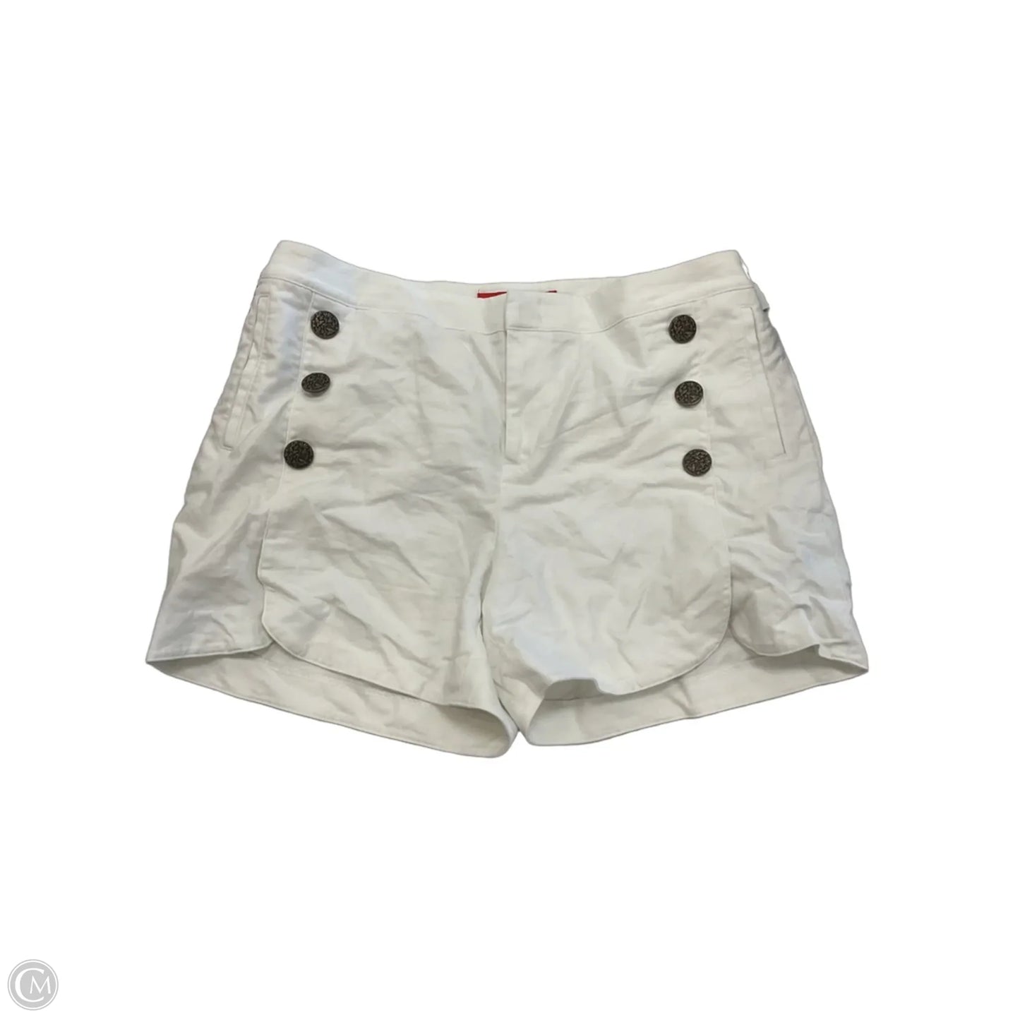 Shorts By Anthropologie In White, Size: 10