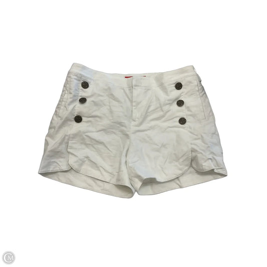 Shorts By Anthropologie In White, Size: 10
