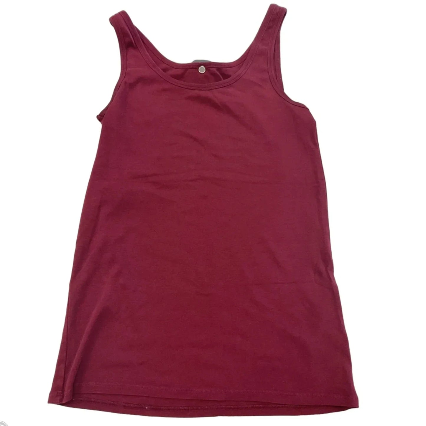Top Sleeveless Basic By A New Day In Maroon, Size: Xl
