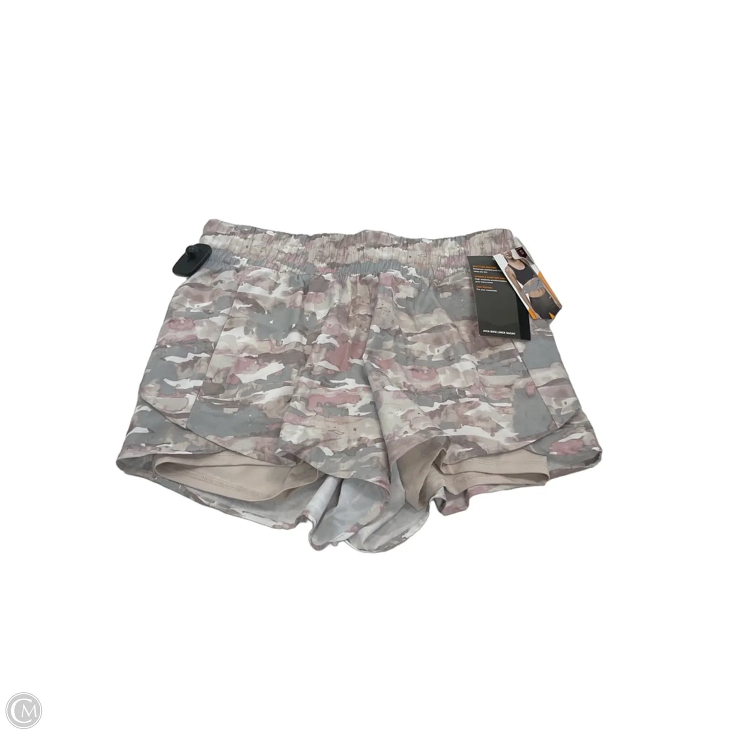 Athletic Shorts By Avia In Camouflage Print, Size: S