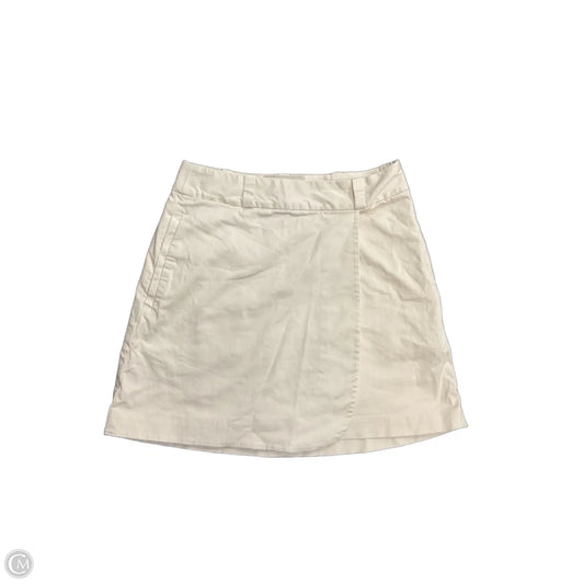 Skirt Mini & Short By Cmb In Cream, Size: 0
