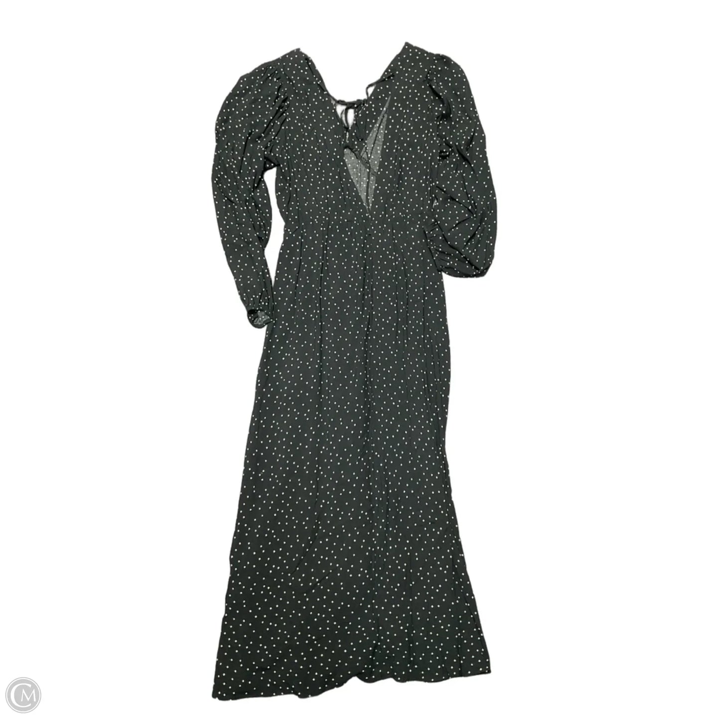 Dress Casual Maxi By H&m In Black, Size: S