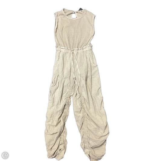 Jumpsuit By Free People In Tan, Size: Xs