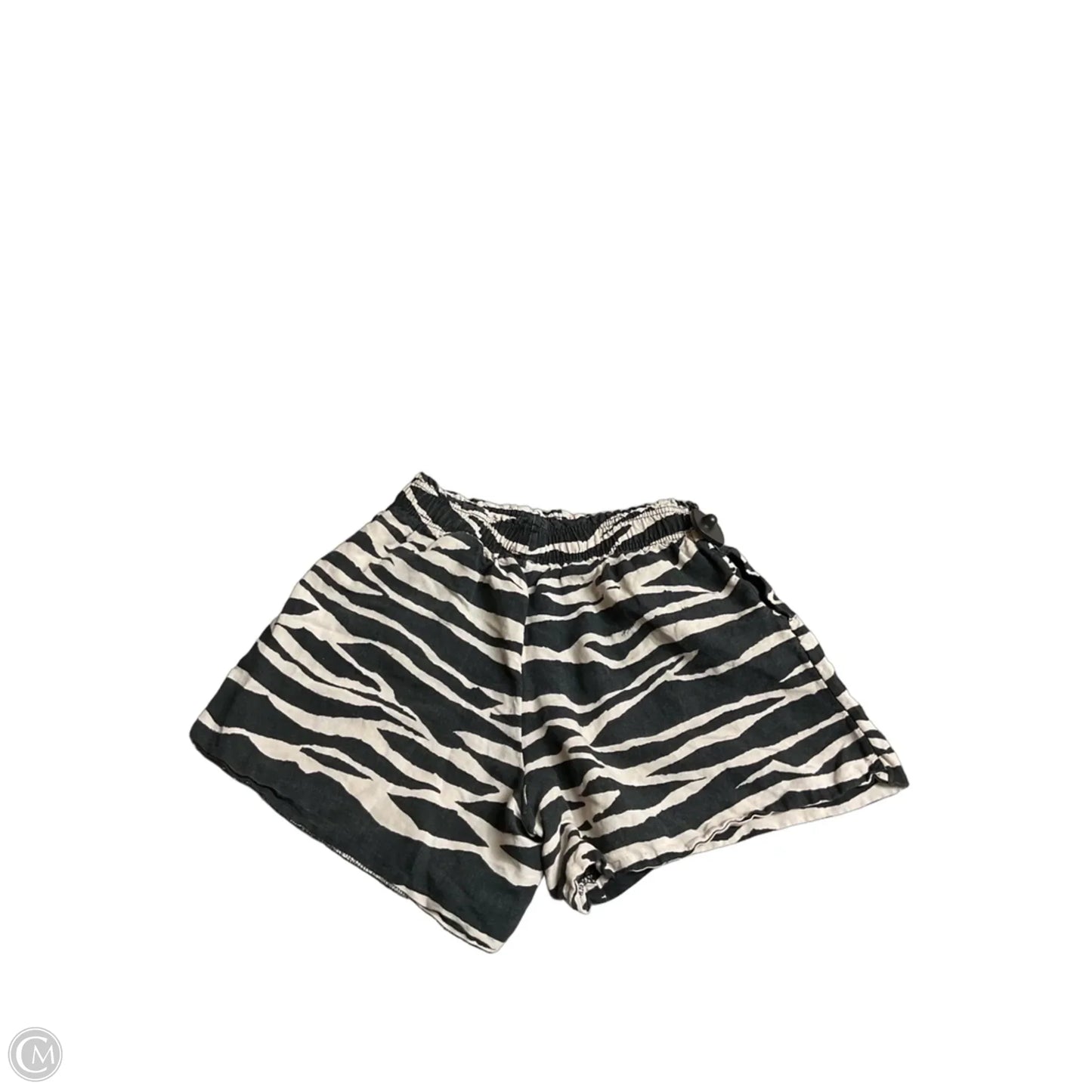 Shorts By H&m In Animal Print, Size: M