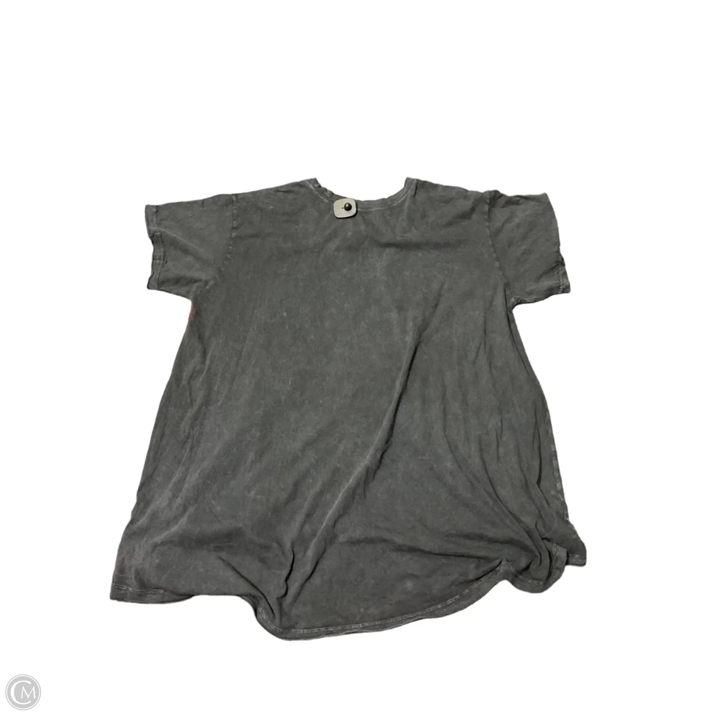 Top Short Sleeve By Free People In Black, Size: L