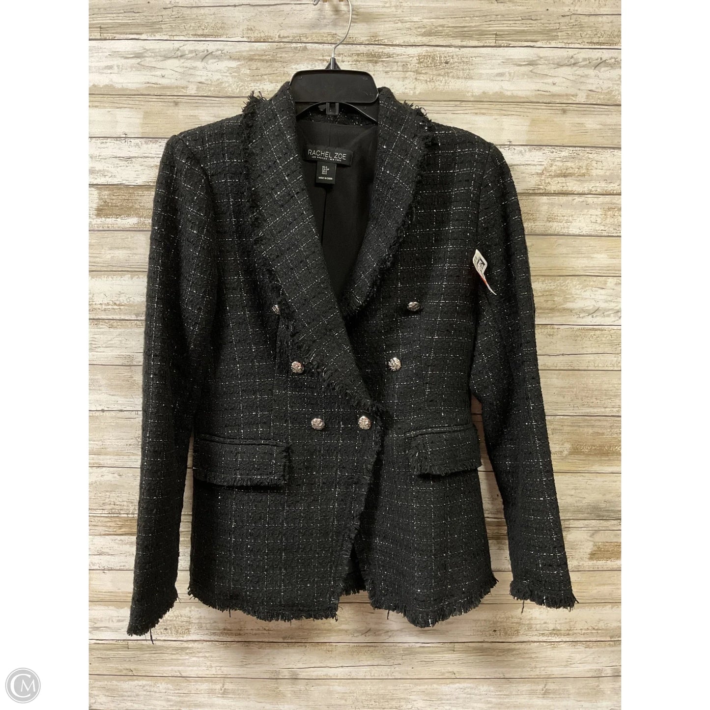 Blazer By Rachel Zoe In Black, Size: S