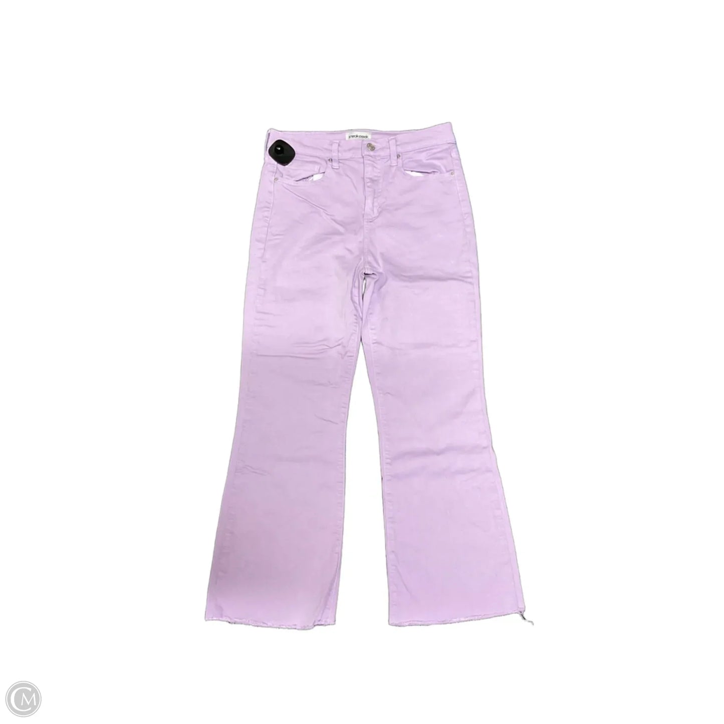 Jeans Flared By Sneak Peek In Purple Denim, Size: 4