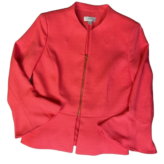 Blazer By Tahari By Arthur Levine In Pink, Size: 6