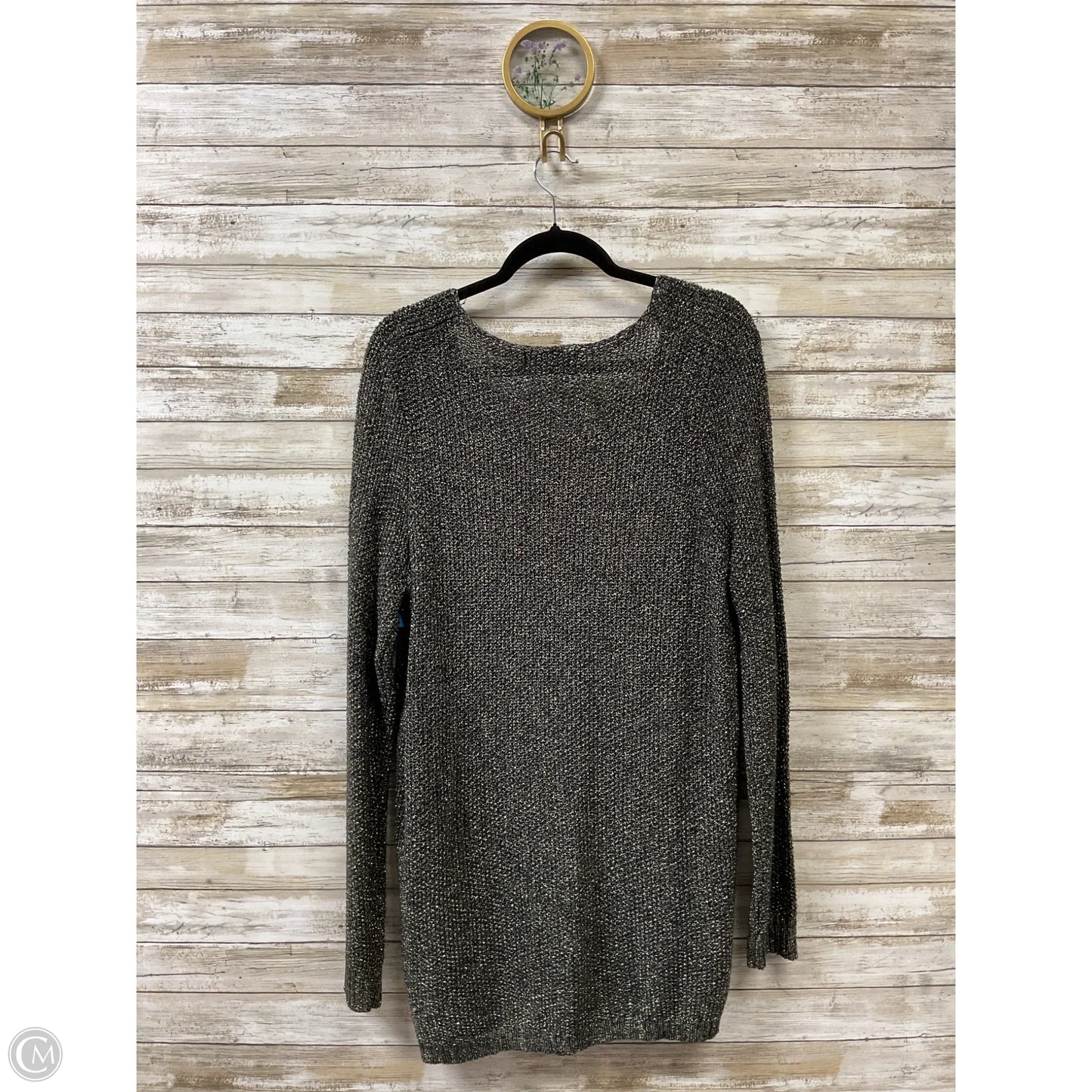 Sweater By Rock And Republic In Black & Gold, Size: M