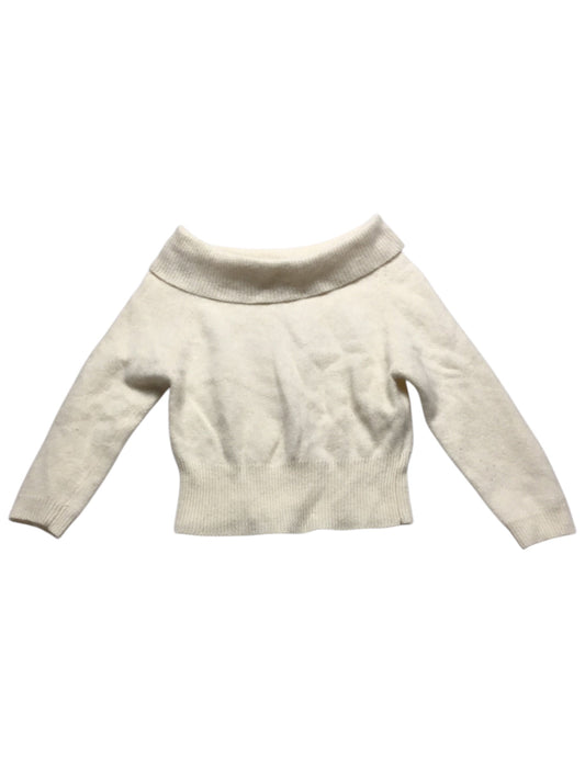 Sweater By Limited In Cream, Size: M
