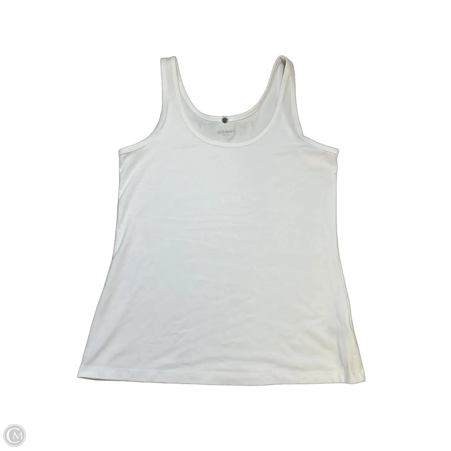 Top Sleeveless Basic By Old Navy In White, Size: M