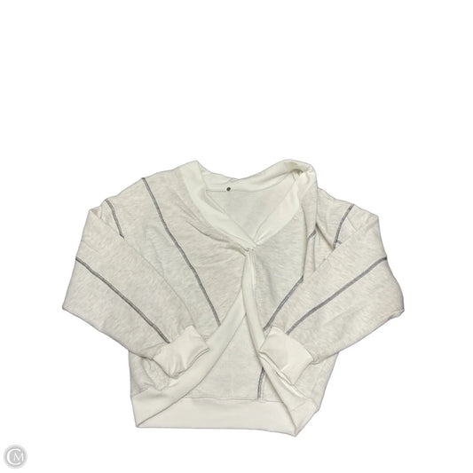 Sweatshirt Crewneck By Bucketlist In Grey, Size: M