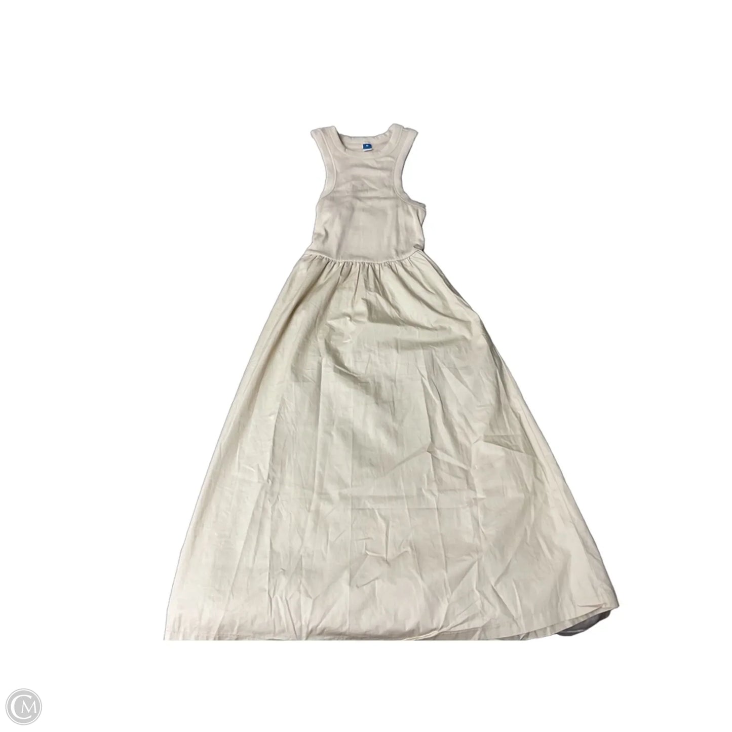 Dress Casual Maxi By Old Navy In Beige, Size: Xs