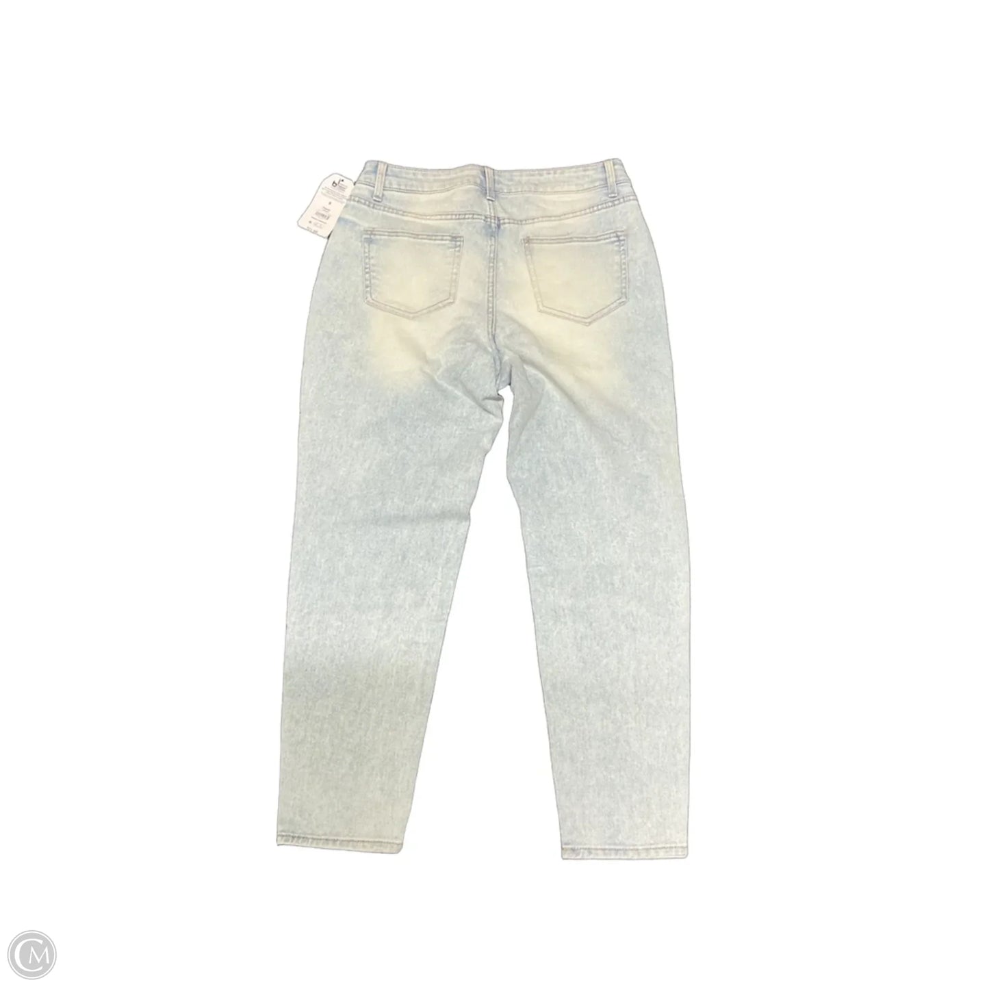 Jeans Straight By Time And Tru In Blue Denim, Size: 8