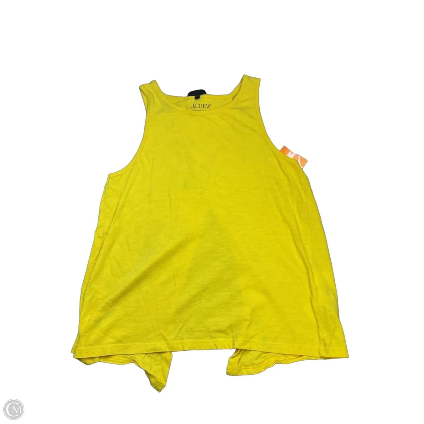 Top Sleeveless By J. Crew In Yellow, Size: S