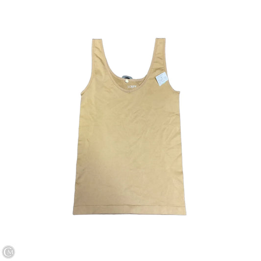 Tank Top By J. Crew In Tan, Size: S