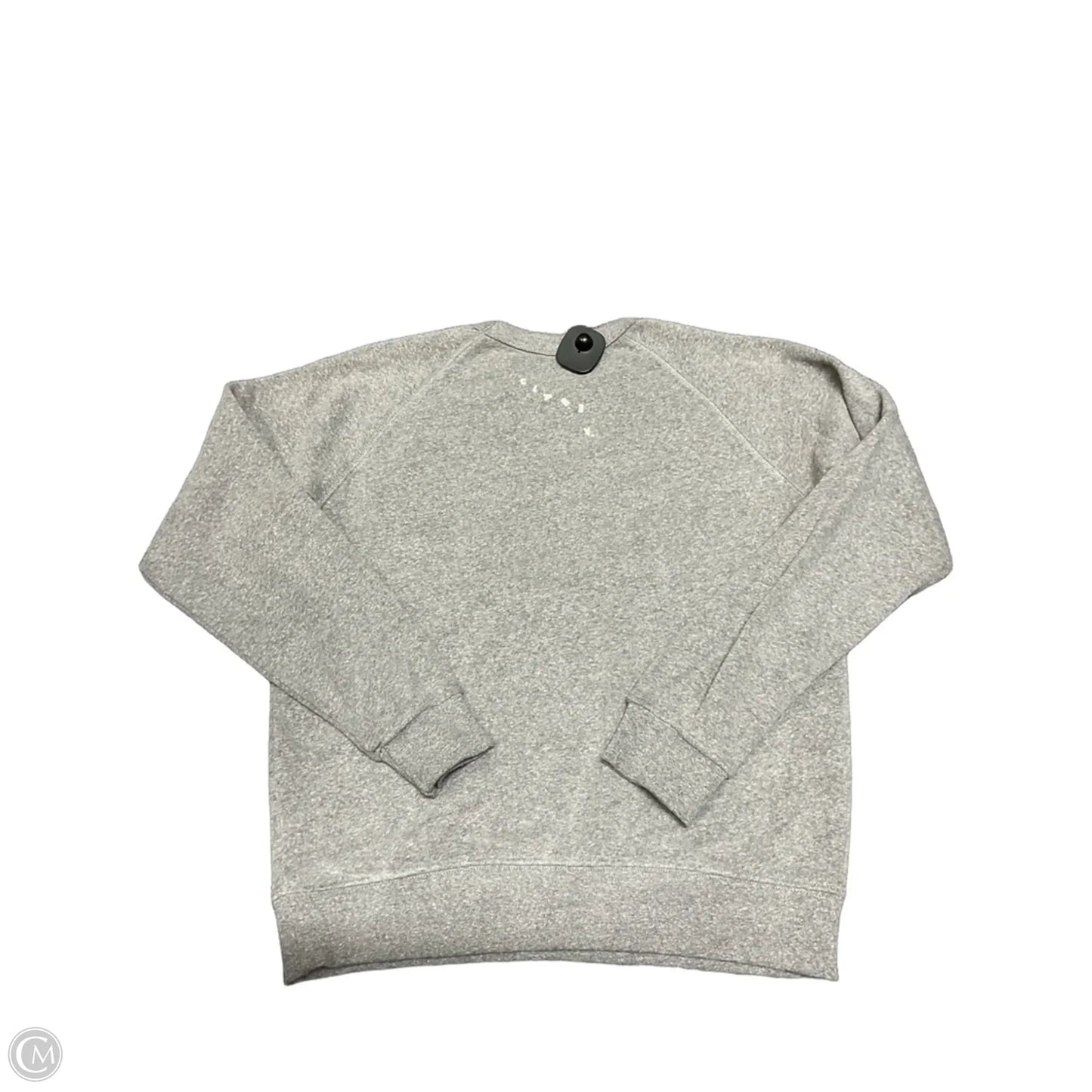 Sweatshirt Crewneck By Clare V. In Grey, Size: S