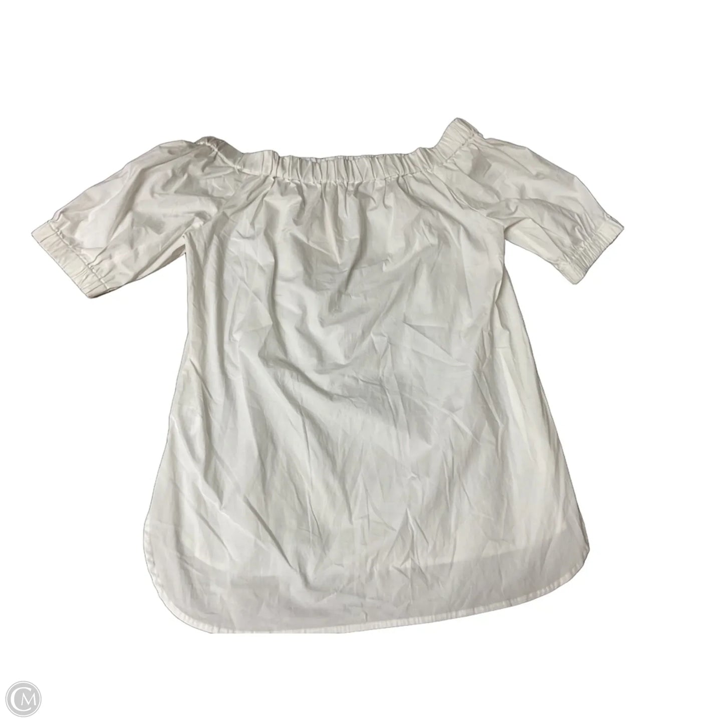 Top Short Sleeve By Michael By Michael Kors In White, Size: M