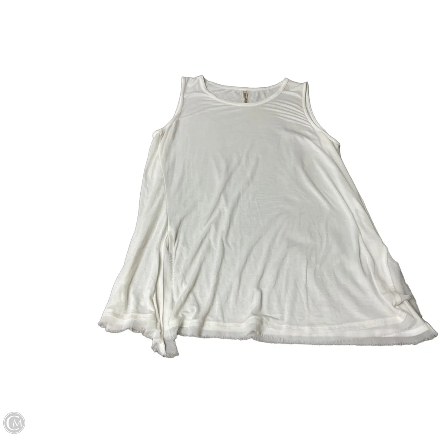 Top Sleeveless By Mittoshop In White, Size: M