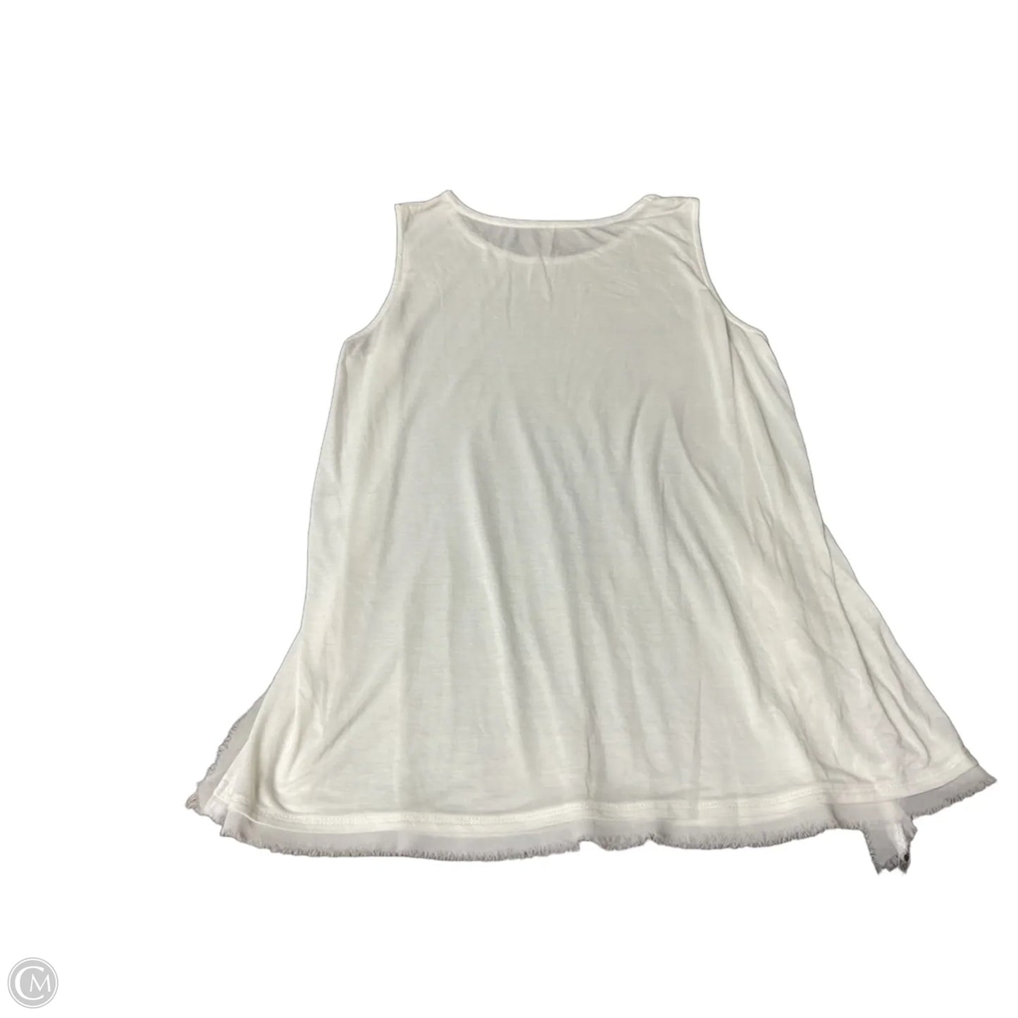 Top Sleeveless By Mittoshop In White, Size: M