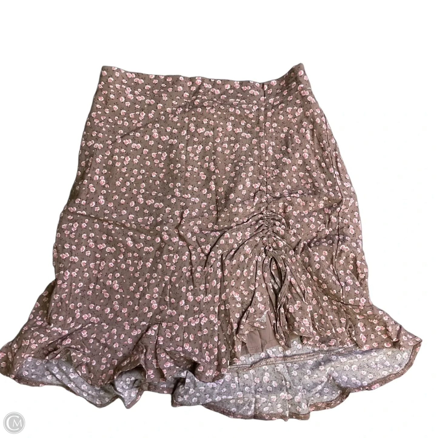 Skirt Mini & Short By Garage In Floral Print, Size: Xs