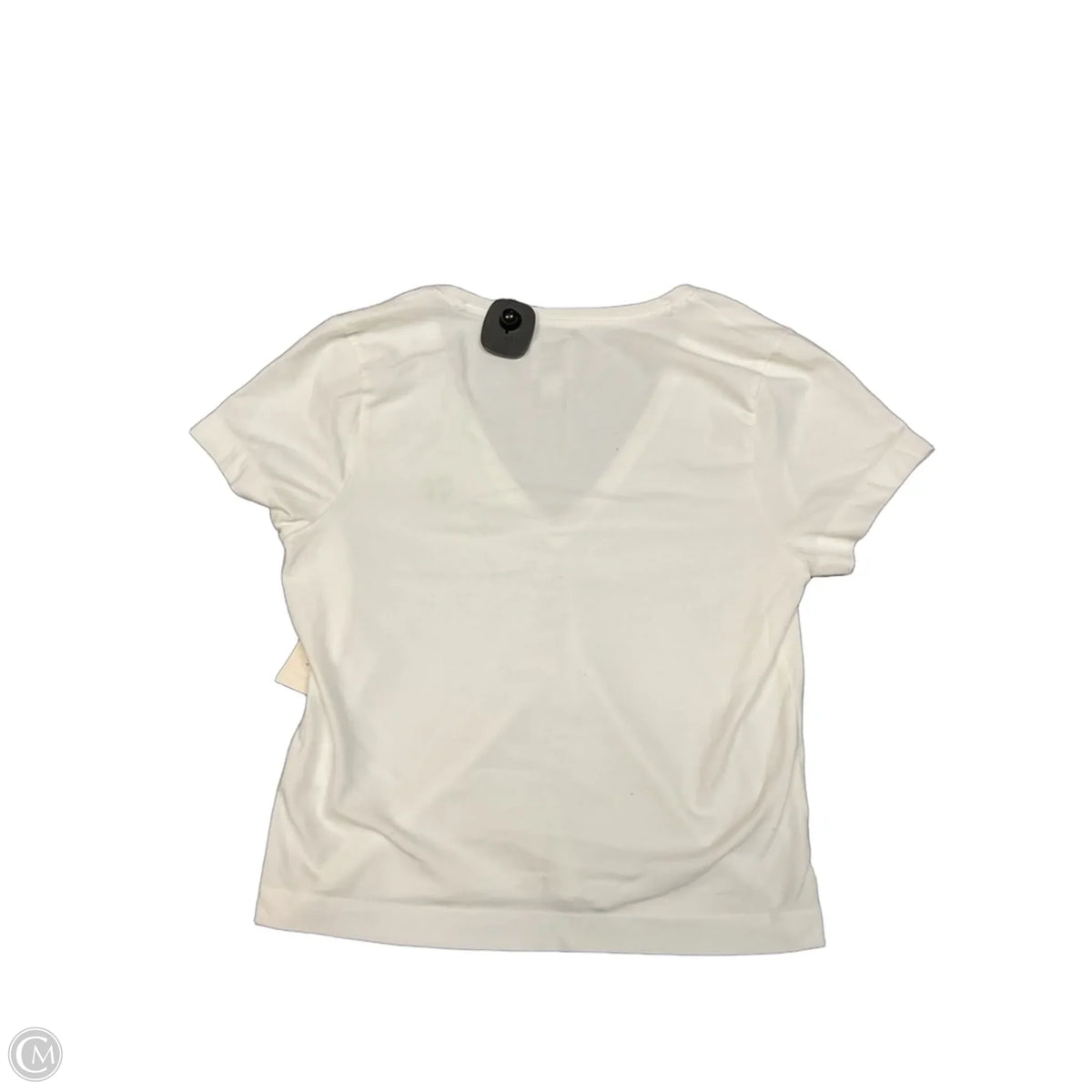 Top Short Sleeve Basic By Maeve In White, Size: S