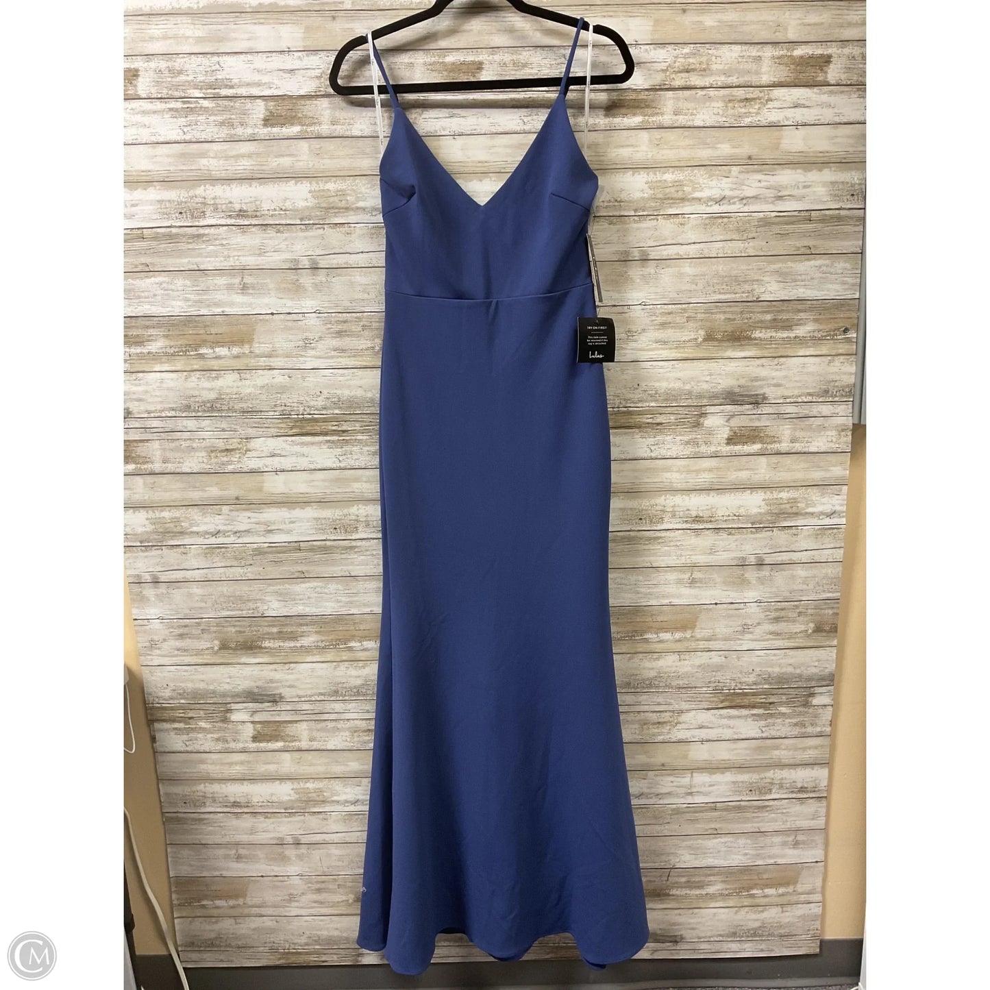 Dress Party Long By Lulus In Blue, Size: S