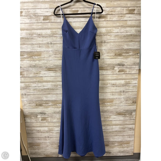 Dress Party Long By Lulus In Blue, Size: S