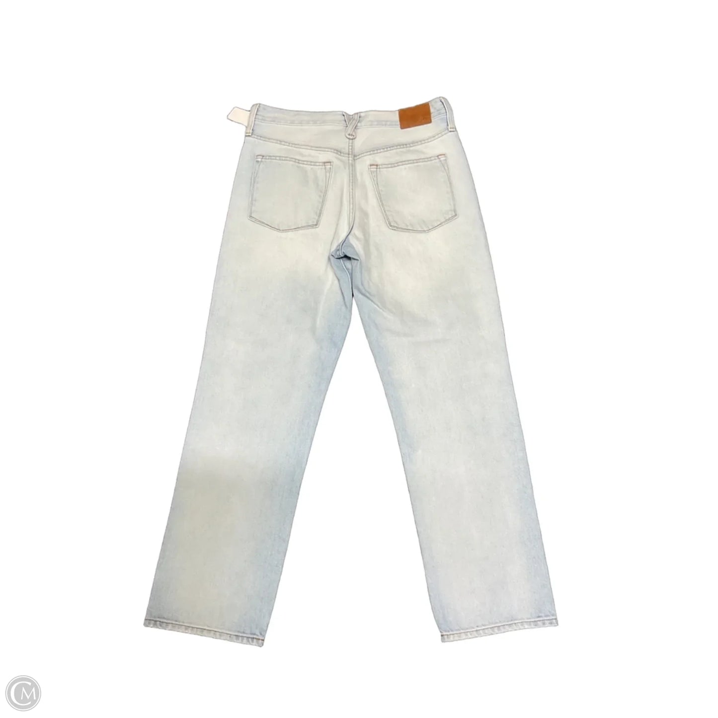 Jeans Straight By J. Crew In Blue Denim, Size: 4