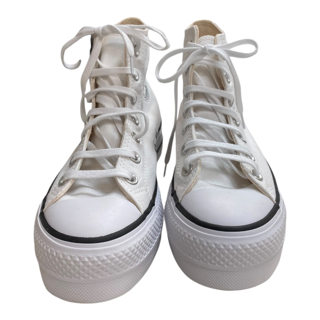 Shoes Athletic By Converse In White, Size:7.5