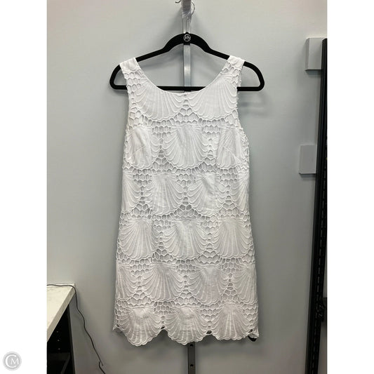 Dress Designer By Lilly Pulitzer In White, Size: 10