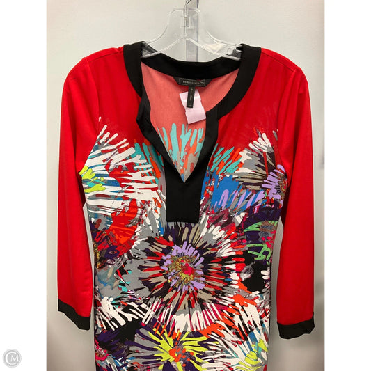 Dress Casual Short By Bcbgmaxazria In Floral Print, Size: Xs