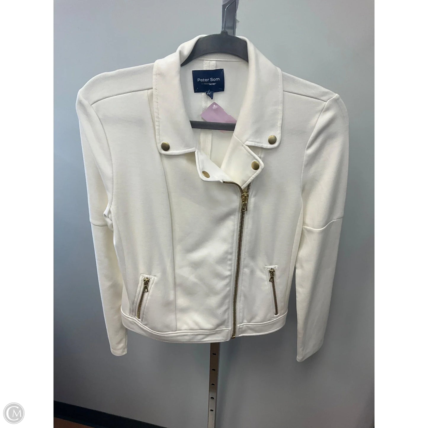 Blazer By Clothes Mentor In Cream, Size: S