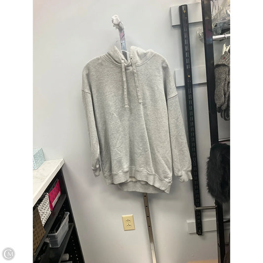 Sweatshirt Hoodie By H&m In Grey, Size: S