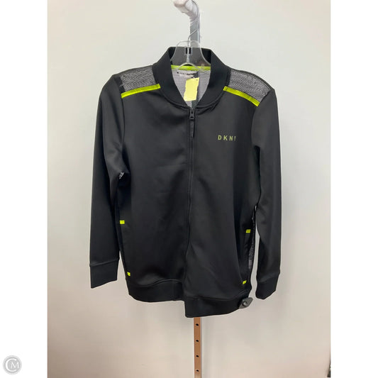 Athletic Jacket By Dkny In Black, Size: Xs