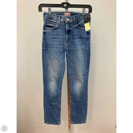 Jeans Boot Cut By Mother In Blue Denim, Size: 2